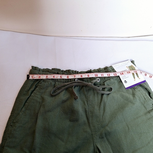 NWT Social Standard brand by Sanctuary"The Linen Jog" Linen blend joggers. - Picture 2 of 12